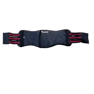 Revgear MMA Back Support‎ Belt XL Black Red Triple Strap Lumbar Brace Training